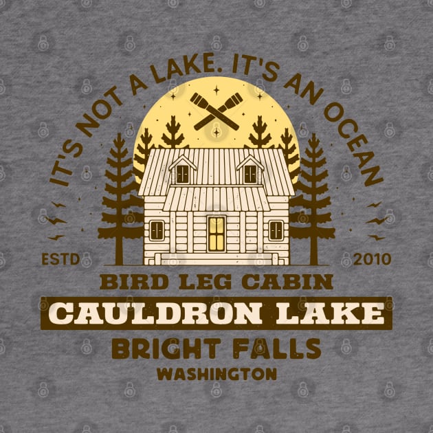 Cauldron Lake Cabin by Lagelantee